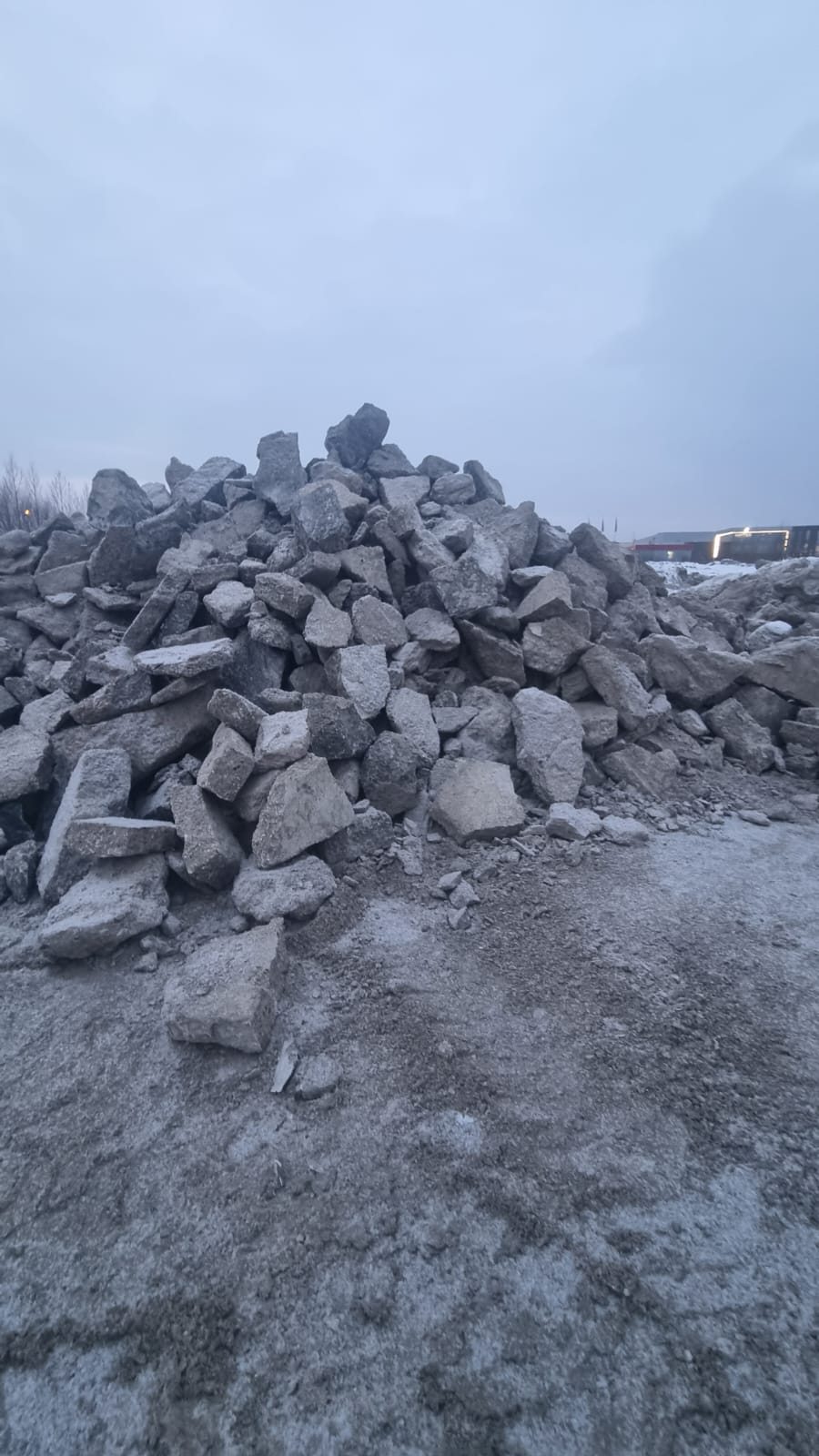 Бой бетона 300 – 800 мм, м3